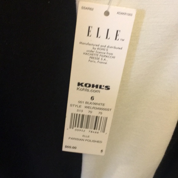 Very cute black and white size 6 sundress. NWT - Picture 4 of 5